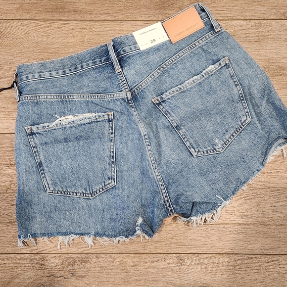 Citizens of Humanity - Women's Marlow Easy Shorts, Seaward, Blue, Size 29 - Picture 5 of 6